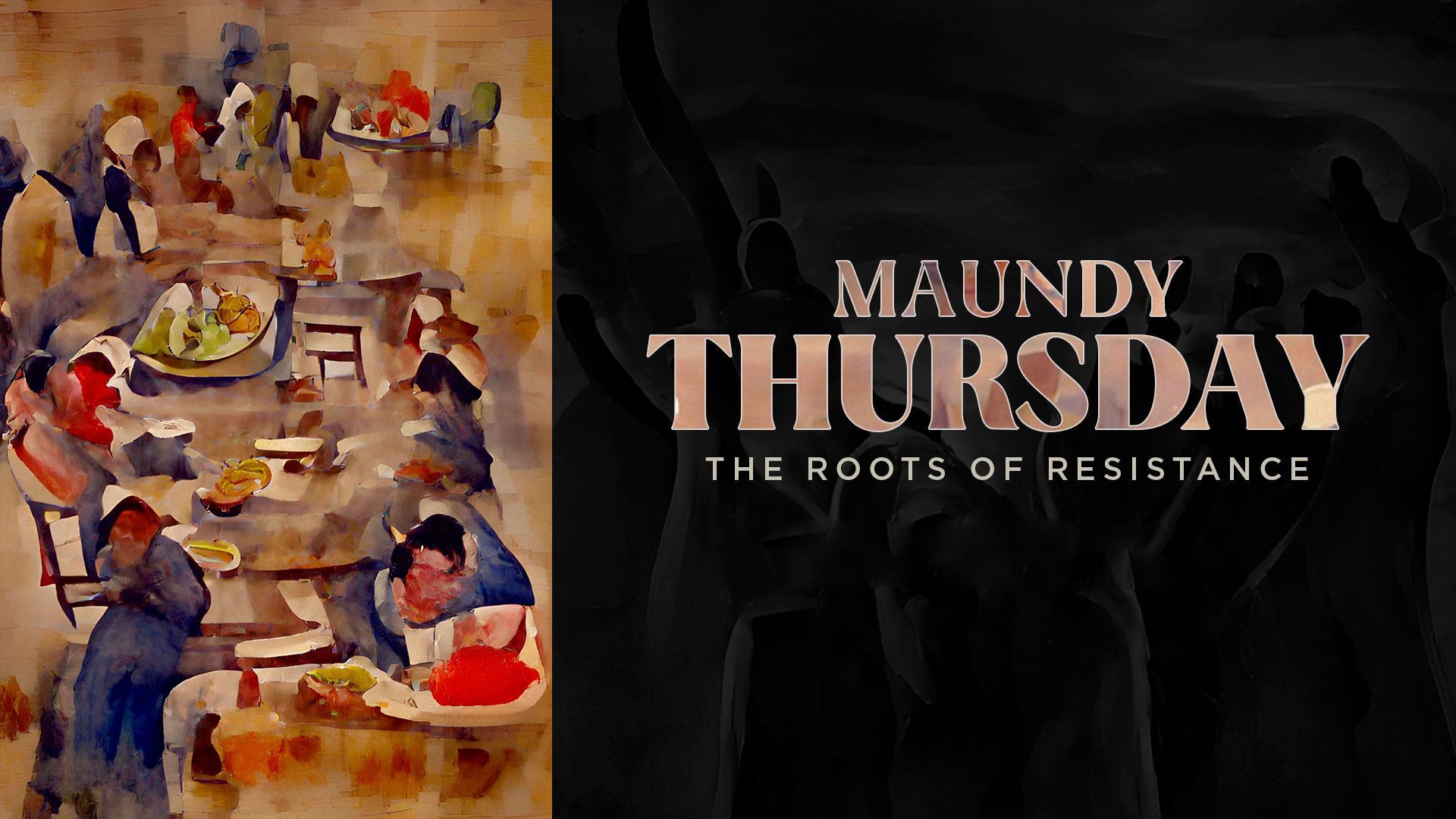 Maundy Thursday: A Perplexing Posture